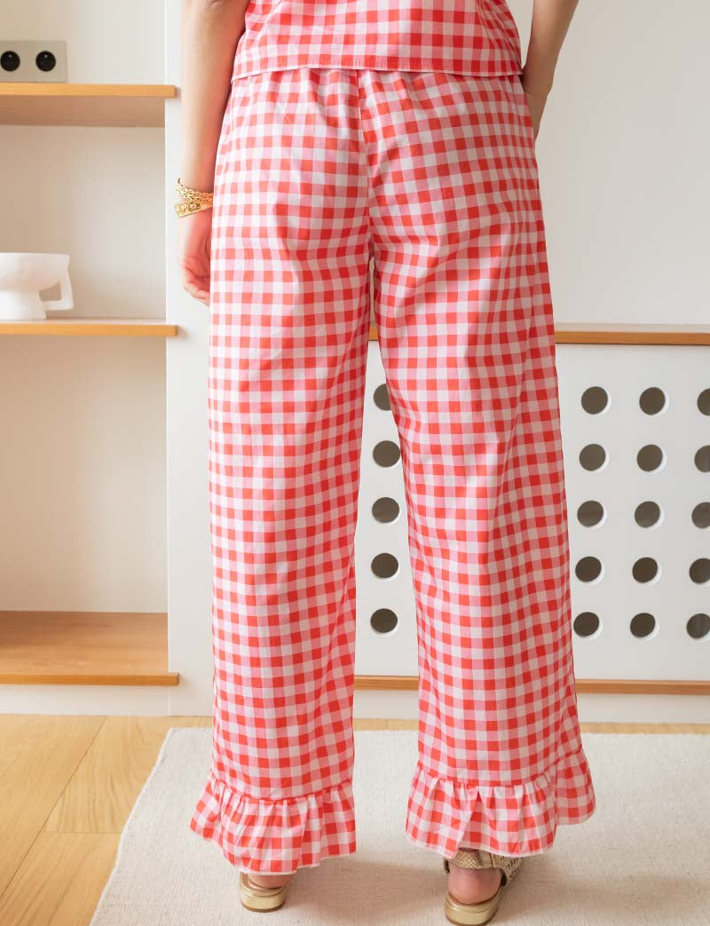 מכנסיים וישי אדום גאסטי